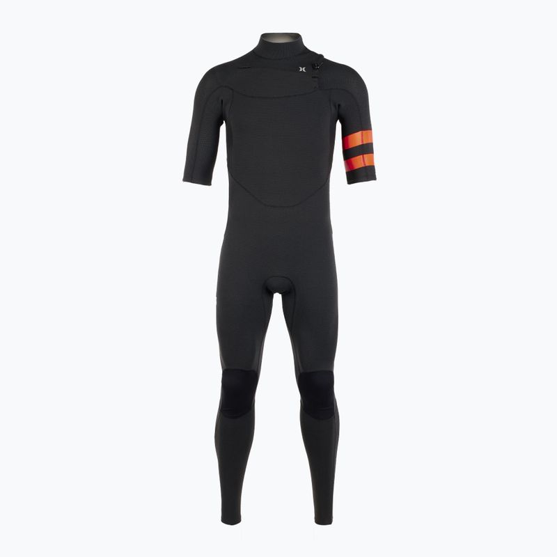 Hurley Plus 2/2 mm Fullsuit uomo nero/grafite costume da bagno in spugna 2