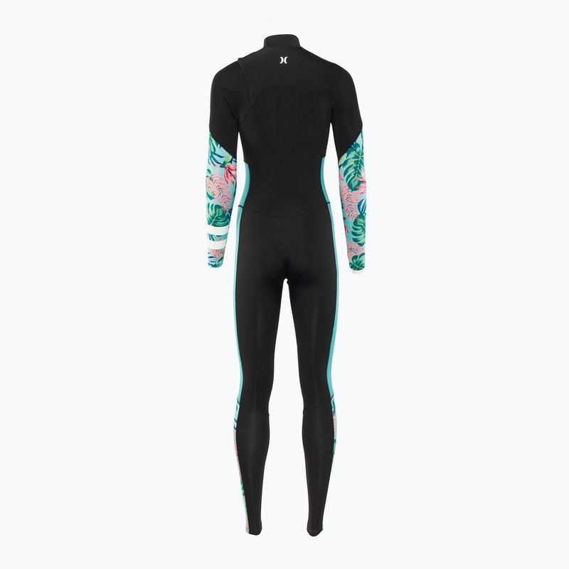 Muta Hurley Plus Printed 4/3 mm java tropicale da nuoto per donna 2