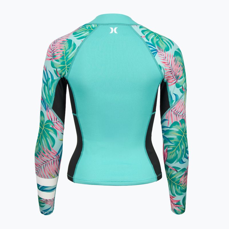 Hurley Advant giacca in neoprene da donna 1/1 mm java tropical 2