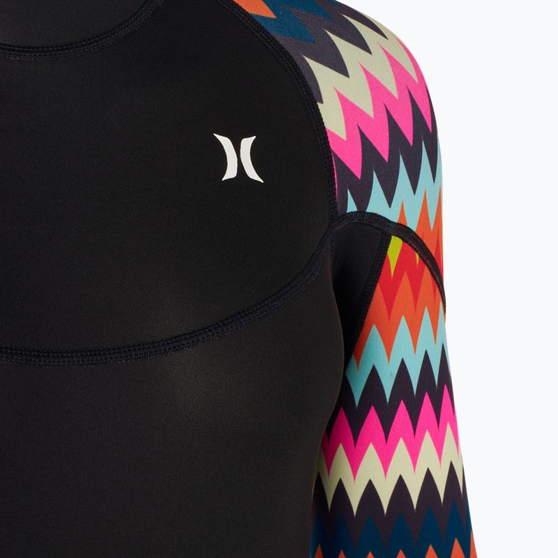 Hurley Advant donna 2mm Shorty Springsuit galleggiante da bagno chevron 3