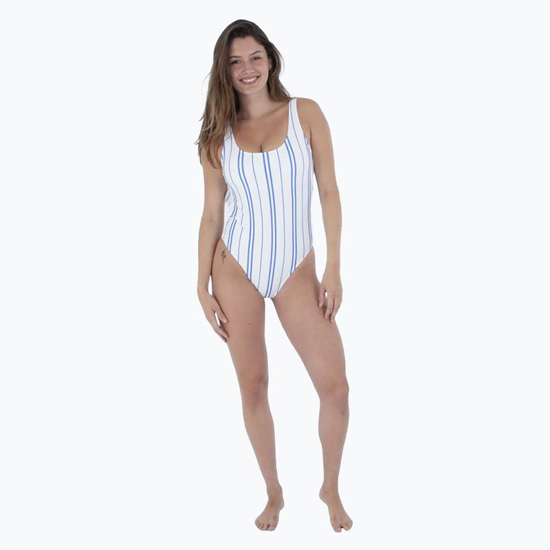 Hurley La Mer Tank One Piece costume da bagno donna marshmallow 2