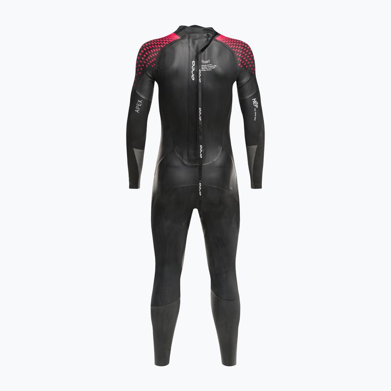 Muta da triathlon Orca Apex Float rossa da uomo con galleggiante 3