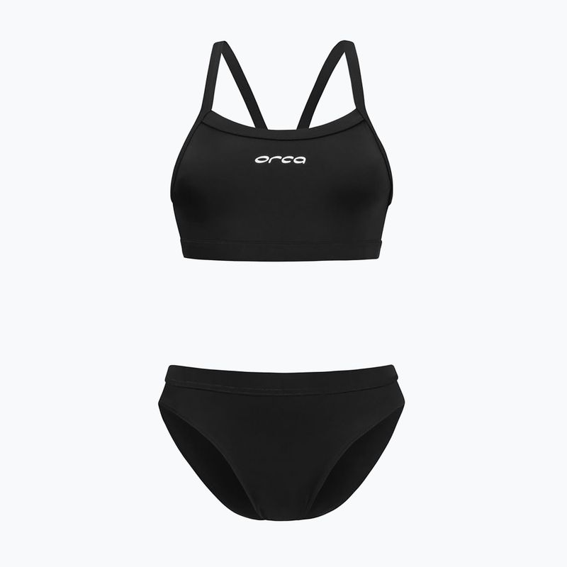 Costume da bagno a due pezzi da donna Orca Core Bikini nero