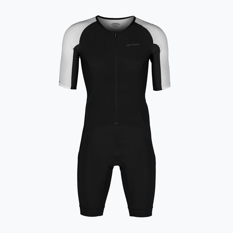 Costume da bagno Orca Athlex Aerosuit bianco da triathlon per uomo