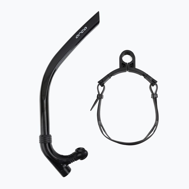 Tubo facciale da nuoto Orca HVBO00 nero