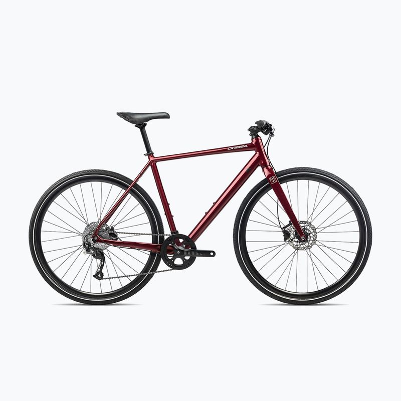 Orbea Carpe 20 2023 city bike rosso scuro metallizzato