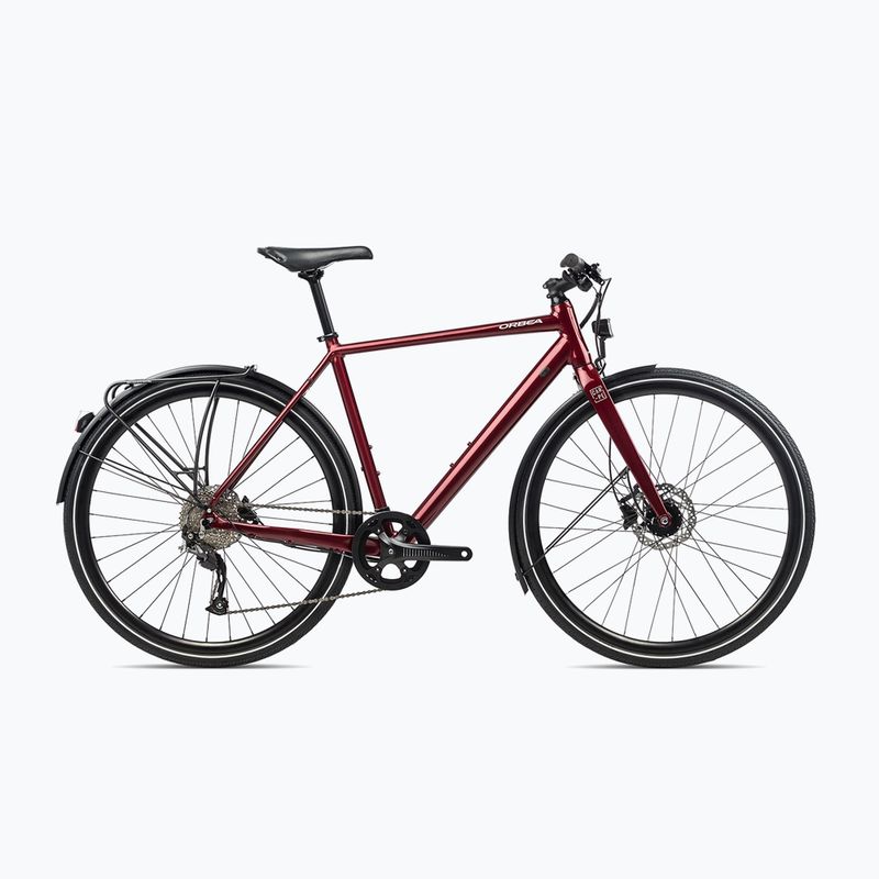 Orbea Carpe 15 2023 rosso scuro metallizzato city bike