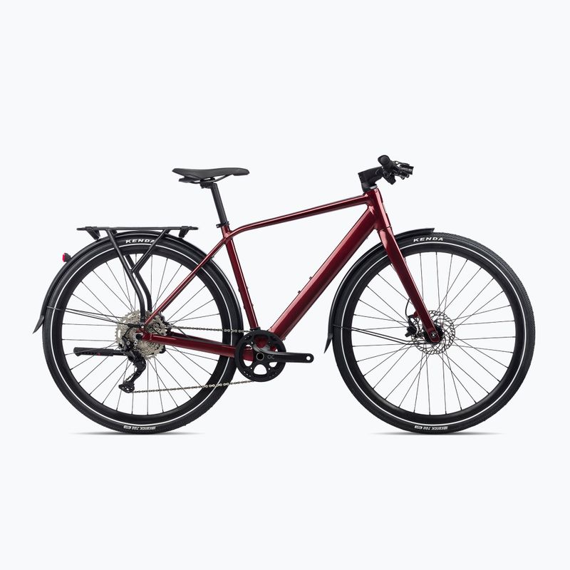 Orbea Vibe H30 EQ 36V 6.9Ah 248Wh 2023 rosso scuro metallizzato bici elettrica