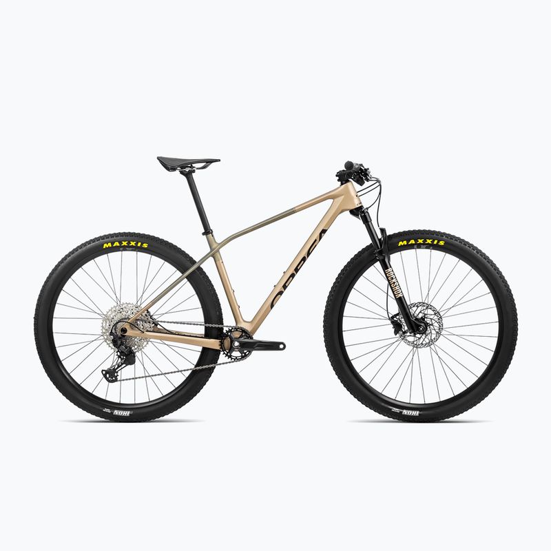 Orbea Alma M50 2023 mountain bike baobab marrone/verde oro