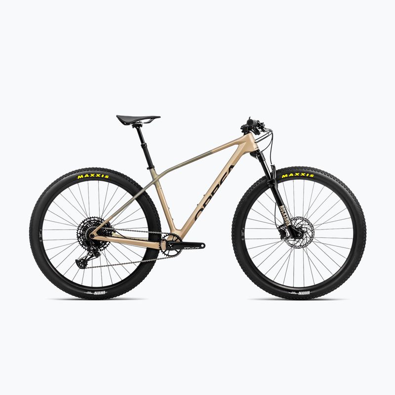 Orbea Alma M51 2023 mountain bike baobab marrone/verde oro