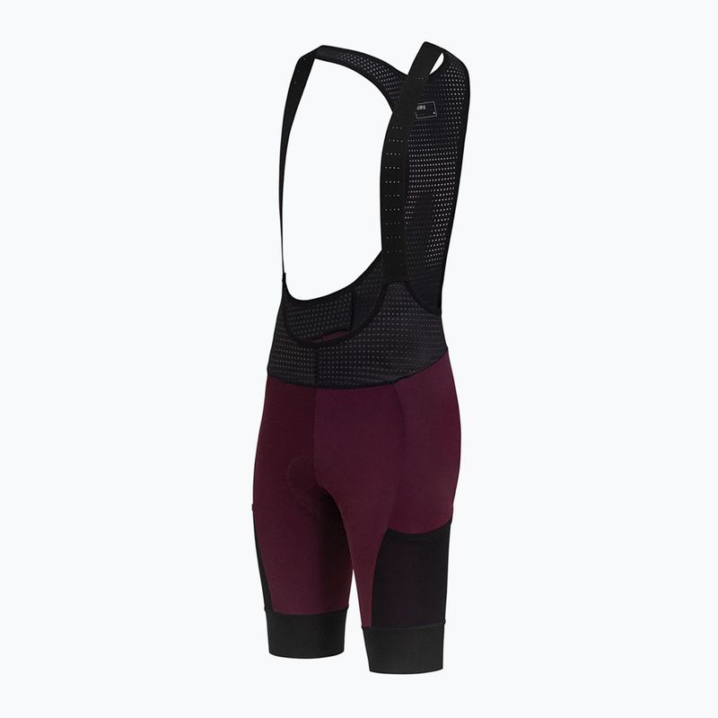 Pantaloncini da ciclismo HIRU Advanced Cargo Bibshort granata da uomo 2
