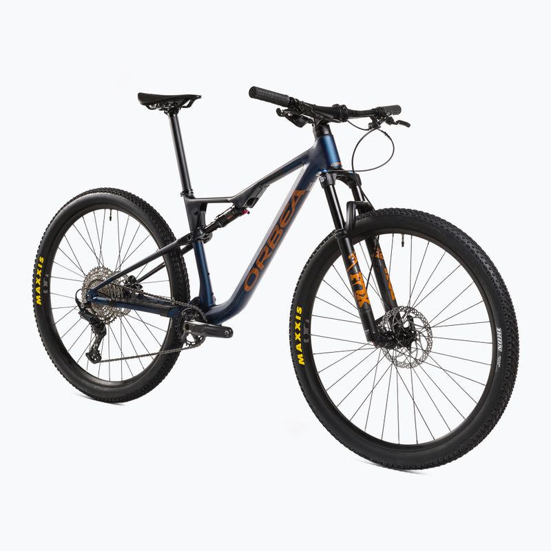 Orbea Oiz H30 2023 blu/arancio mountain bike 2