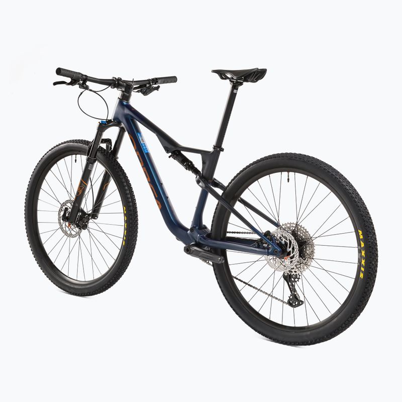 Orbea Oiz H30 2023 blu/arancio mountain bike 3