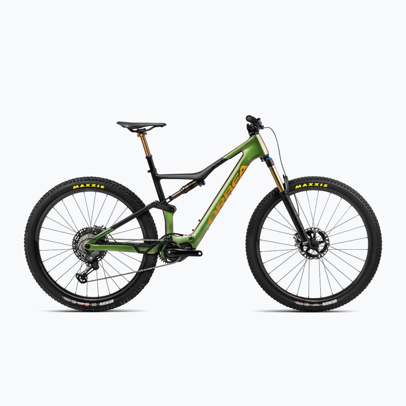 Orbea Rise M-LTD 42V 360Wh 2023 camaleonte goblin verde/nero bici elettrica
