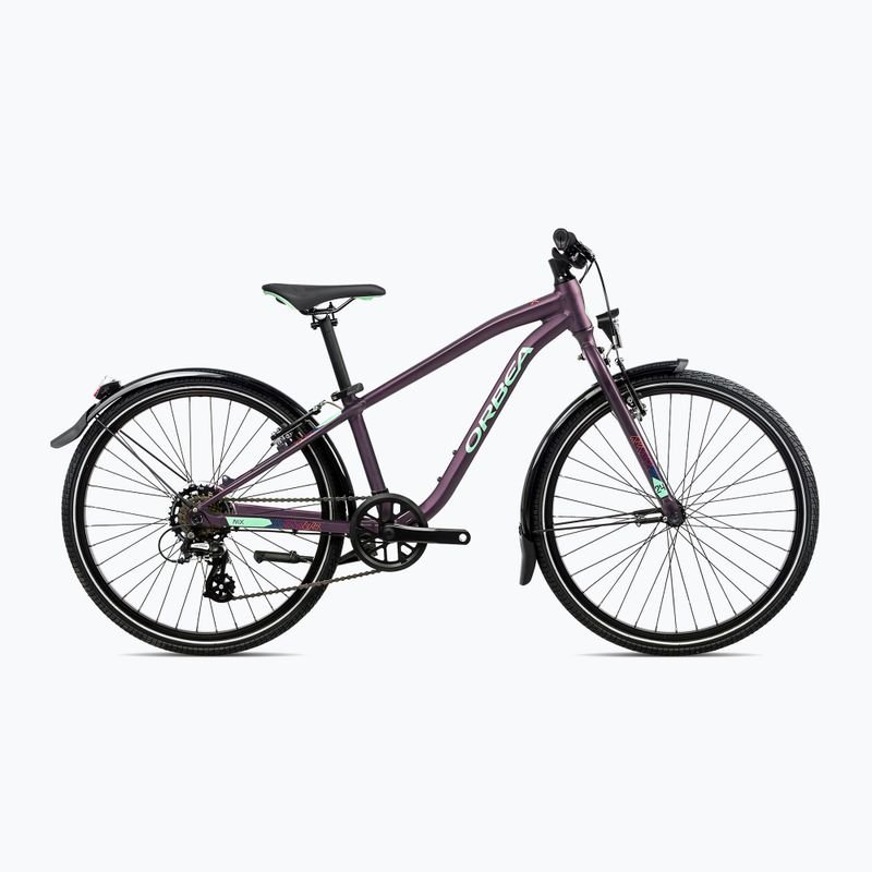 Bicicletta da bambino Orbea MX 24 Park 2023 viola/menta