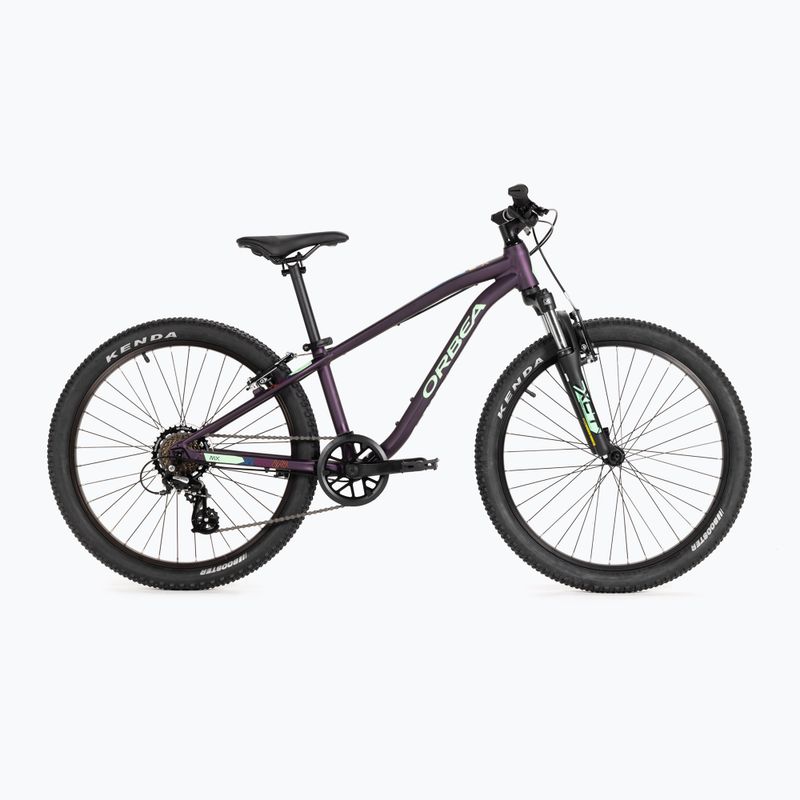 Bicicletta per bambini Orbea MX 24 XC 2023 viola/menta