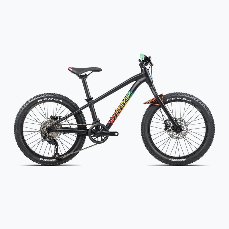 Bicicletta per bambini Orbea Laufey 20 H30 2023 nero arcobaleno