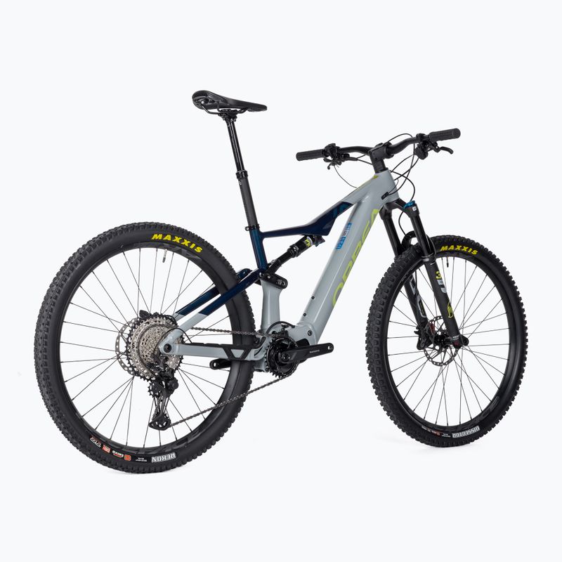 Orbea Rise H20 540Wh 2023 bicicletta elettrica grigio iceberg/blu polvere di luna 3
