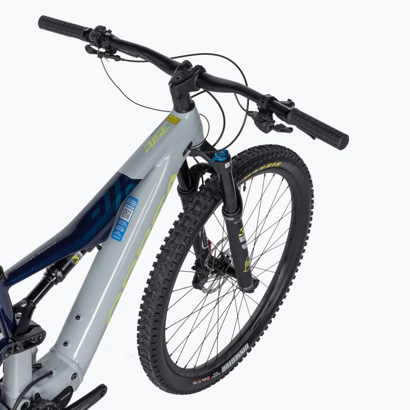 Orbea Rise H20 540Wh 2023 bicicletta elettrica grigio iceberg/blu polvere di luna 5