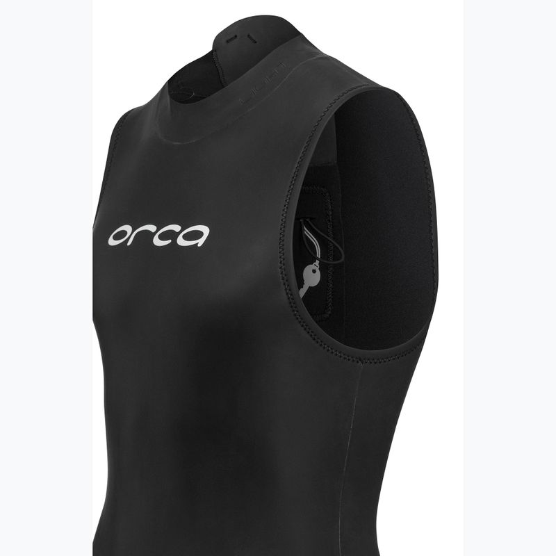 Muta da triathlon Orca Vitalis Light Openwater senza maniche da uomo, nero 5