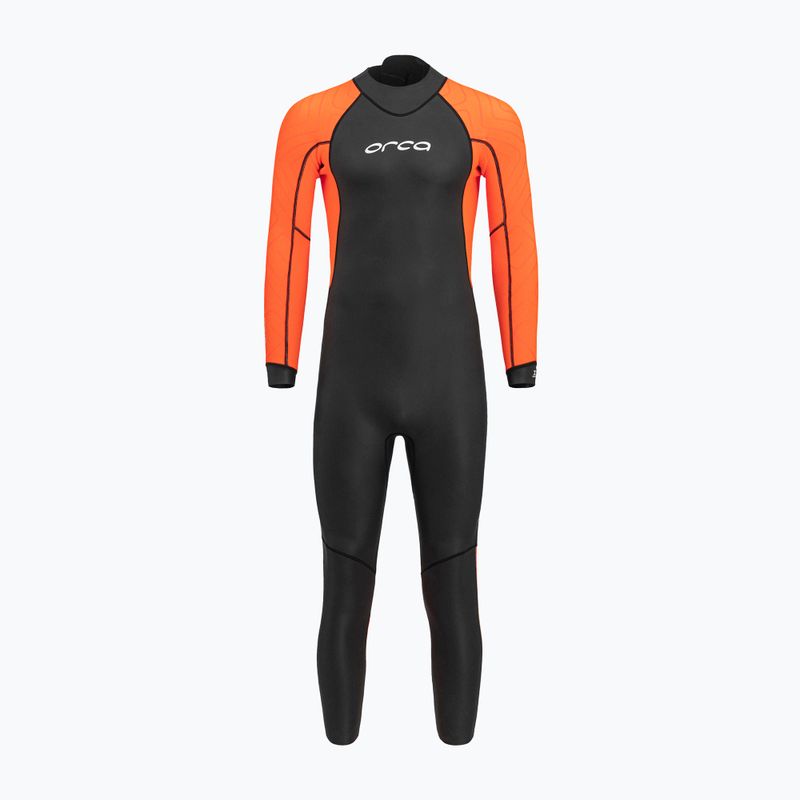Muta da triathlon da donna Orca Vitalis Openwater Hi Vis nero