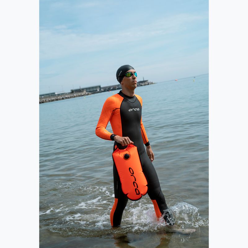 Muta da triathlon da donna Orca Vitalis Openwater Hi Vis nero 8