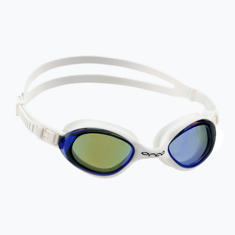 Occhiali da nuoto Orca Killa 180 bianco/blu