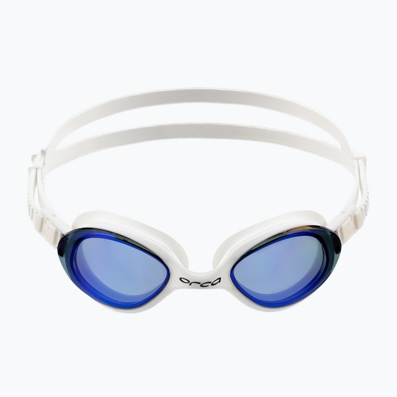 Occhiali da nuoto Orca Killa 180 bianco/blu 2