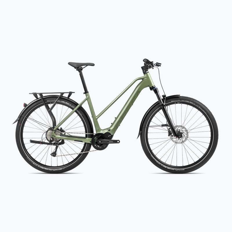 Bicicletta elettrica Orbea Kemen Mid 40 540Wh 2024 verde urbano