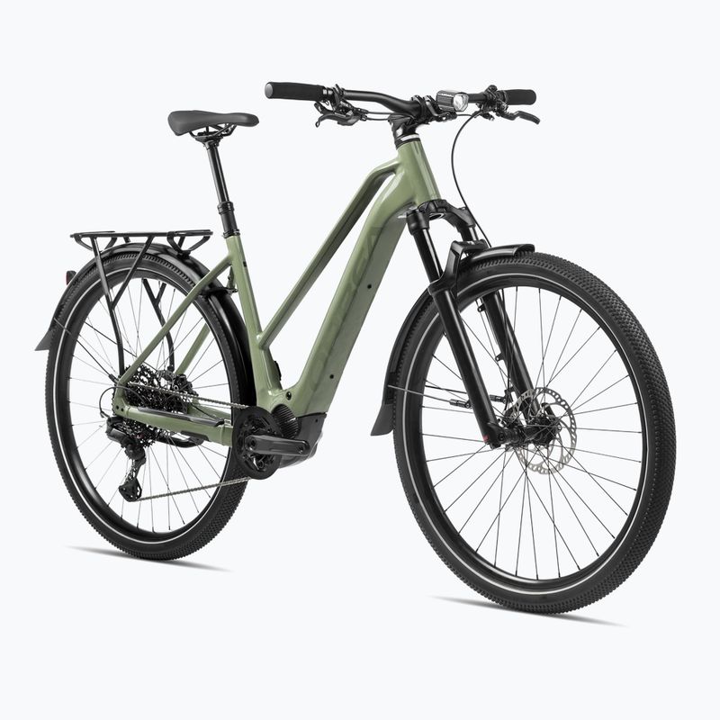 Bicicletta elettrica Orbea Kemen Mid 40 540Wh 2024 verde urbano 2