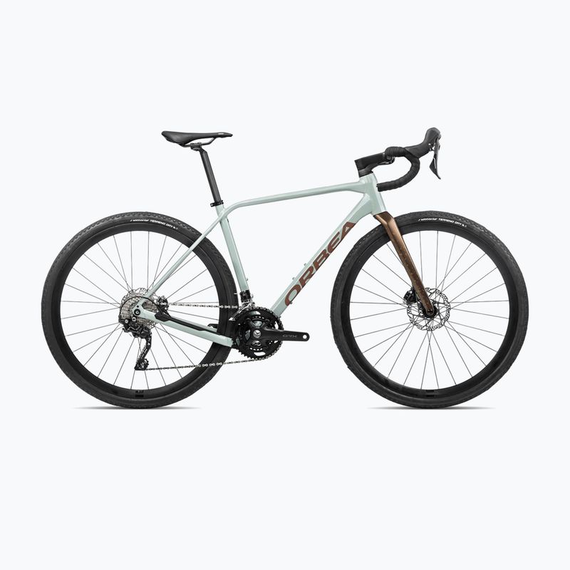 Orbea Terra H40 2024 blu pietra/rame bici gravel
