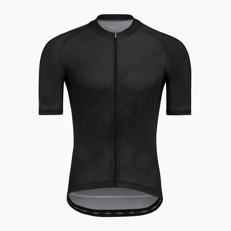 Maglia da ciclismo HIRU Core Light da uomo, nero pieno 7