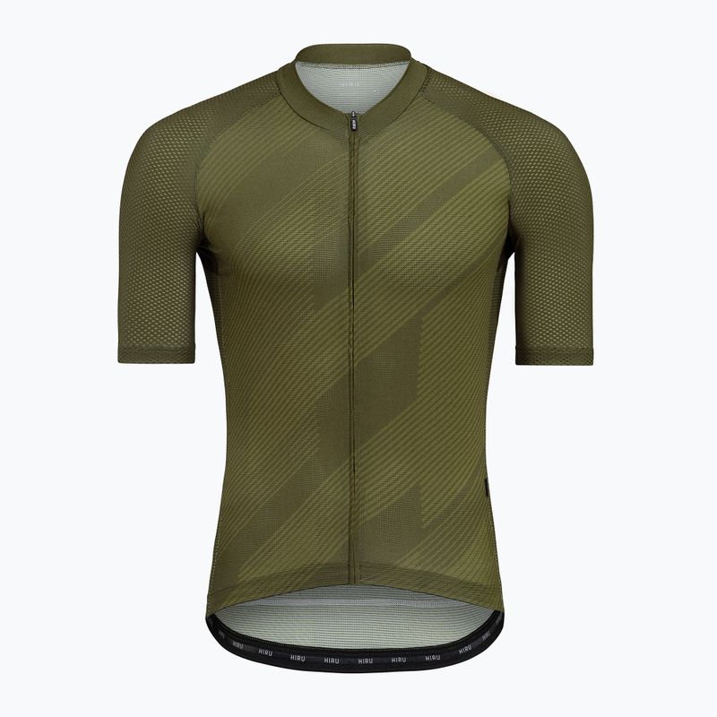 Maglia da ciclismo HIRU Core Light olive da uomo