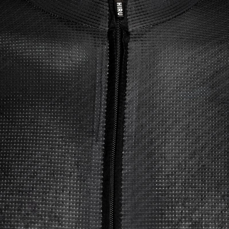 Maglia da ciclismo HIRU Core Light da uomo, nero pieno 3