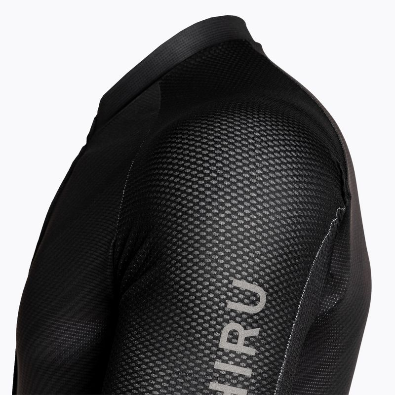 Maglia da ciclismo HIRU Core Light da uomo, nero pieno 5