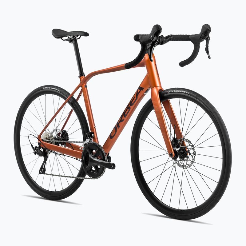 Orbea Avant H60 2024 arancio confetto/bronzo cosmico bici da corsa 2