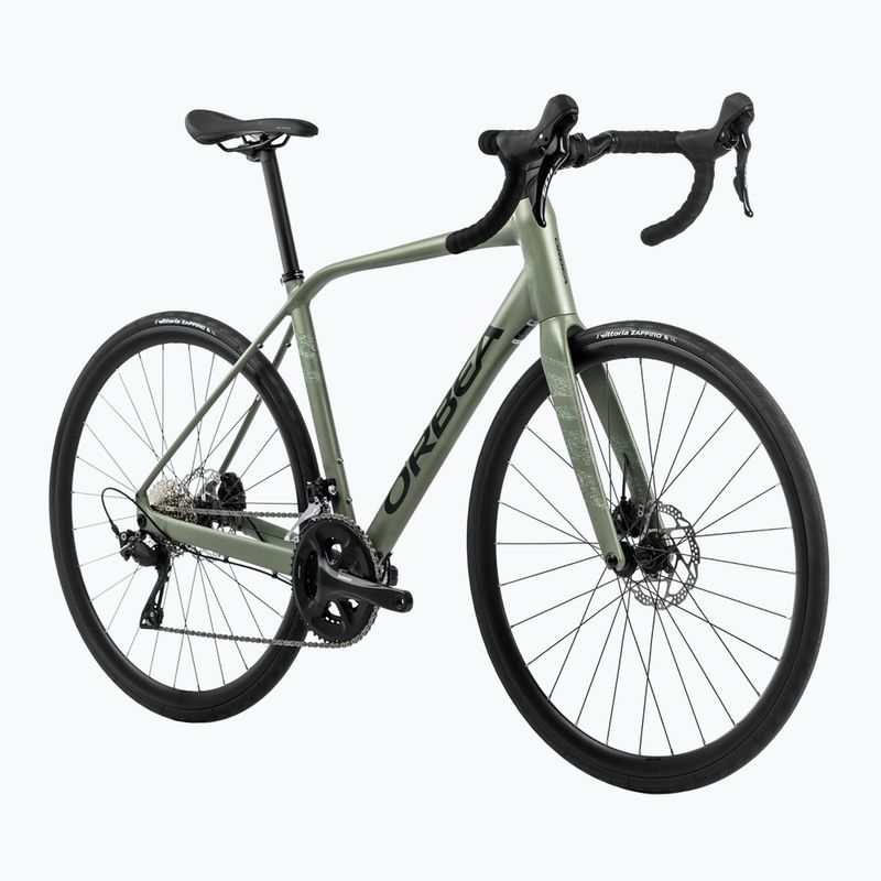 Orbea Avant H40 2024 verde carciofo metallizzato bici da corsa 2