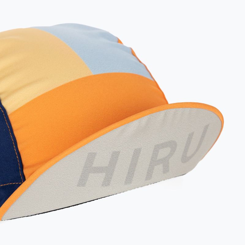 Cappellino da ciclismo HIRU Racing azzurro 4