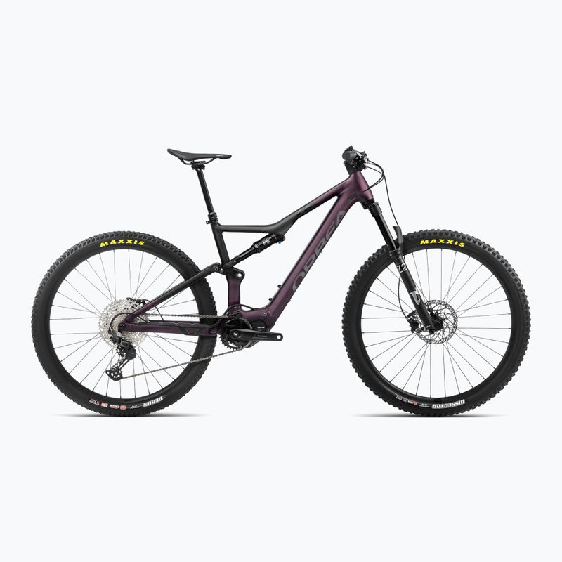 Orbea Rise H30 540Wh 2024 gelso metallizzato/nero bici elettrica
