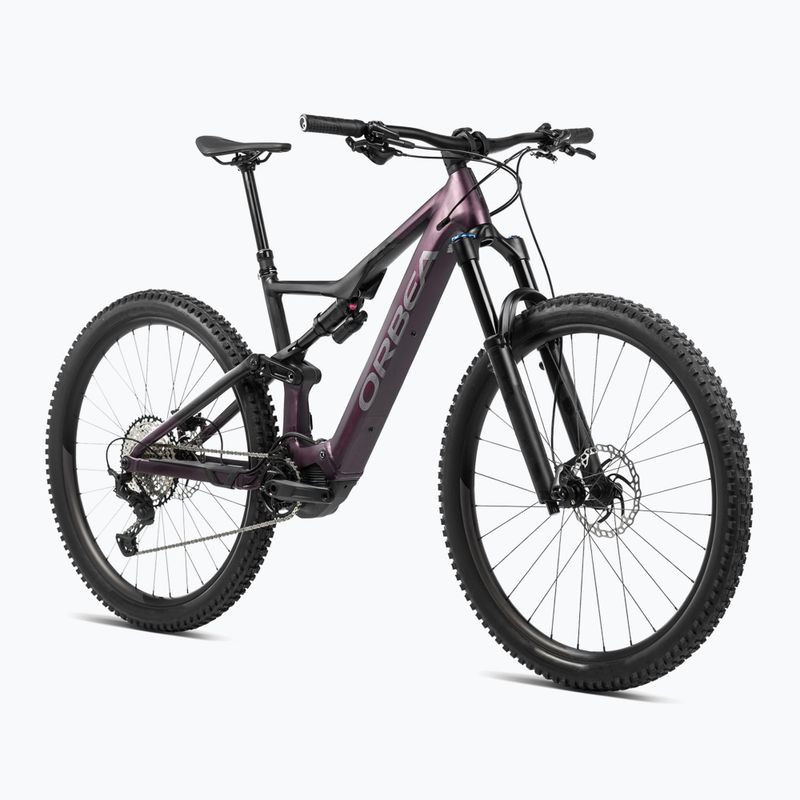 Orbea Rise H30 540Wh 2024 gelso metallizzato/nero bici elettrica 2