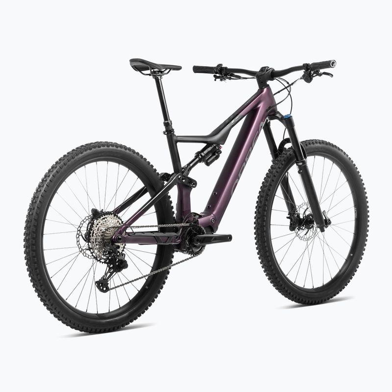 Orbea Rise H30 540Wh 2024 gelso metallizzato/nero bici elettrica 3