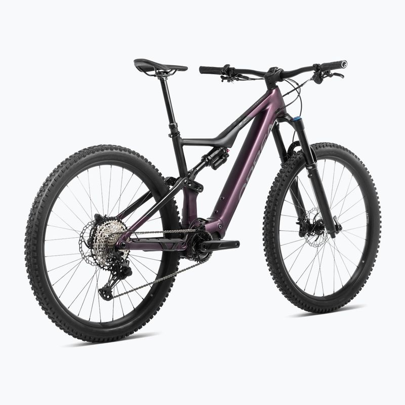 Orbea Rise H20 540Wh 2024 gelso metallizzato/nero bici elettrica 3