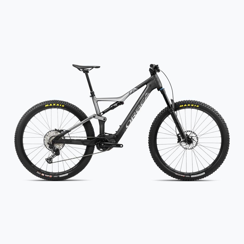 Orbea Rise M20 360Wh 2024 carbonio grezzo/grigio squalo bicicletta elettrica