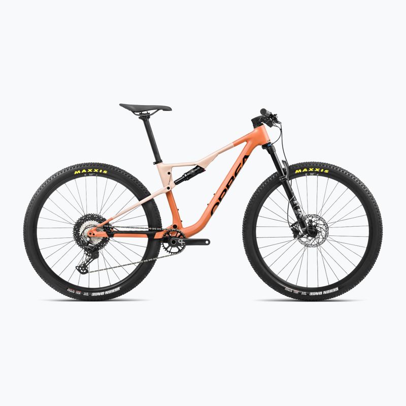 Orbea Oiz H30 2024 arancione albicocca/ beige calcareo mountain bike