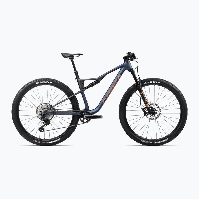 Orbea Oiz H10 2024 blu polvere di luna/arancio mountain bike