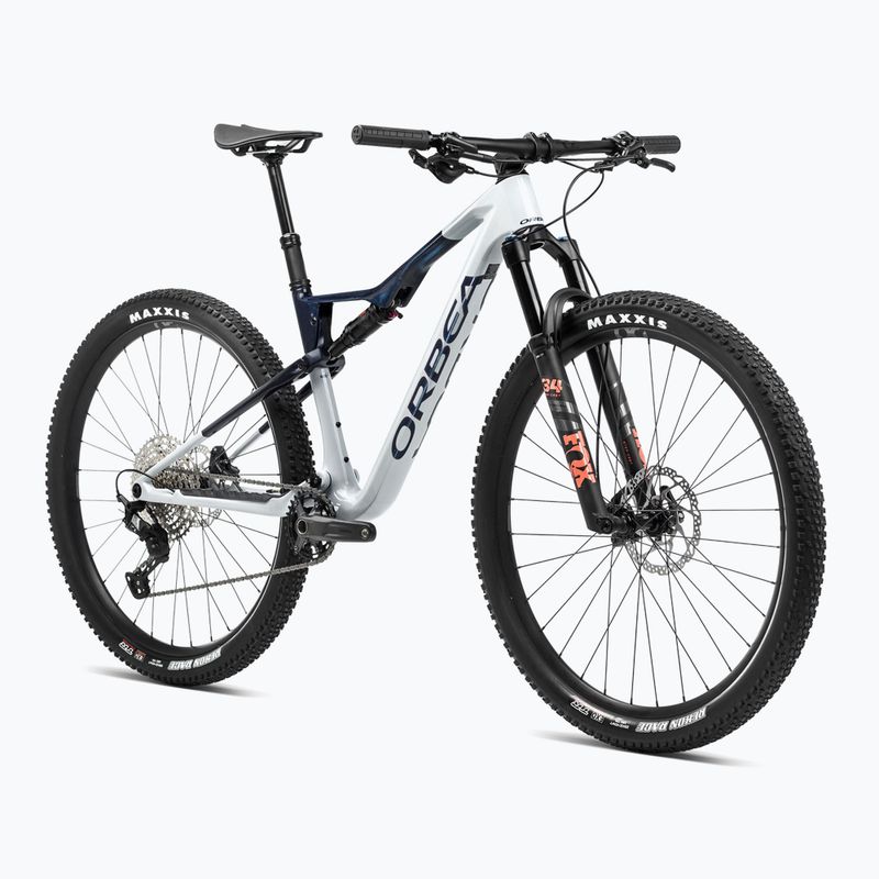 Orbea Oiz M30 2024 halo argento/blu vista carbonio mountain bike 2