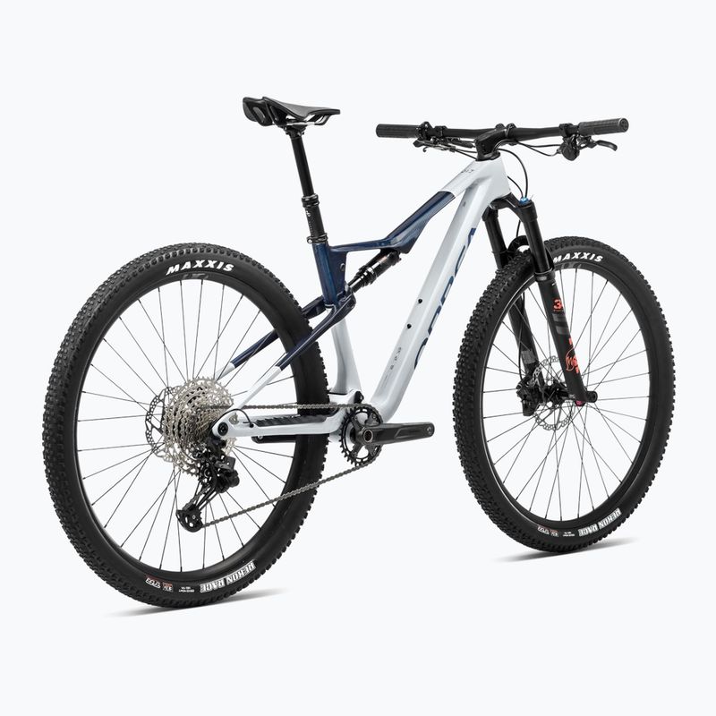 Orbea Oiz M30 2024 halo argento/blu vista carbonio mountain bike 3