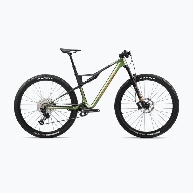 Orbea Oiz M30 2024 verde folletto camaleontico/nero mountain bike