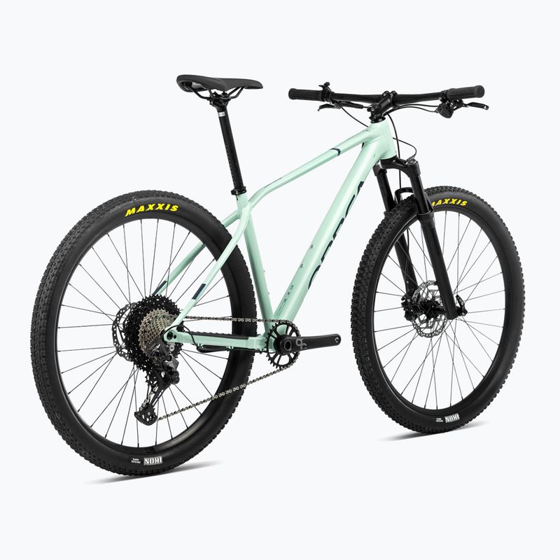 Orbea Alma H11 2024 verde ghiaccio/oceano mountain bike 3