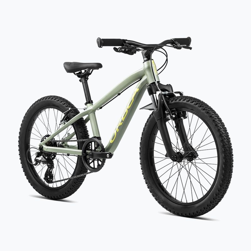 Orbea MX 20 XC 2024 verde metallizzato/giallo bici da bambino 2